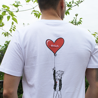 Konstantin Music "FHHN" Tee (White) - Priba Printworks