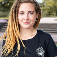 Konstantin Music WMNS "FHHN" Tee (Black) - Priba Printworks