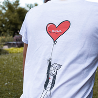 Konstantin Music WMNS "FHHN" Tee (White) - Priba Printworks