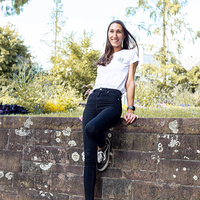 Konstantin Music WMNS "FHHN" Tee (White) - Priba Printworks