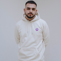 Qima Heilung Hoodie (Natural Raw) - Priba Printworks