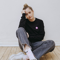 Qima Heilung Longsleeve (Black) - Priba Printworks