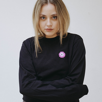 Qima Heilung Longsleeve (Black) - Priba Printworks