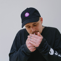 Qima Heilung Dad Hat (Black) - Priba Printworks