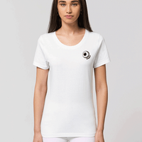 Kuttergarten Still Lost Girlie Shirt (white/rosa) - Priba Printworks