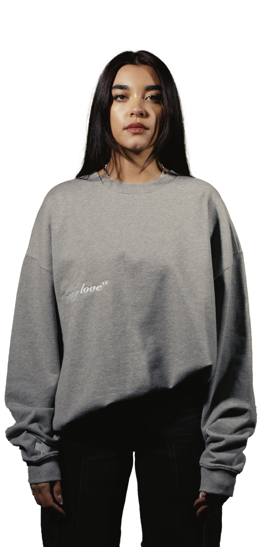 Lonely Løve Crewneck „lonely løve“