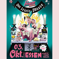 Proseccolaune „Die letzte Messe“ Poster