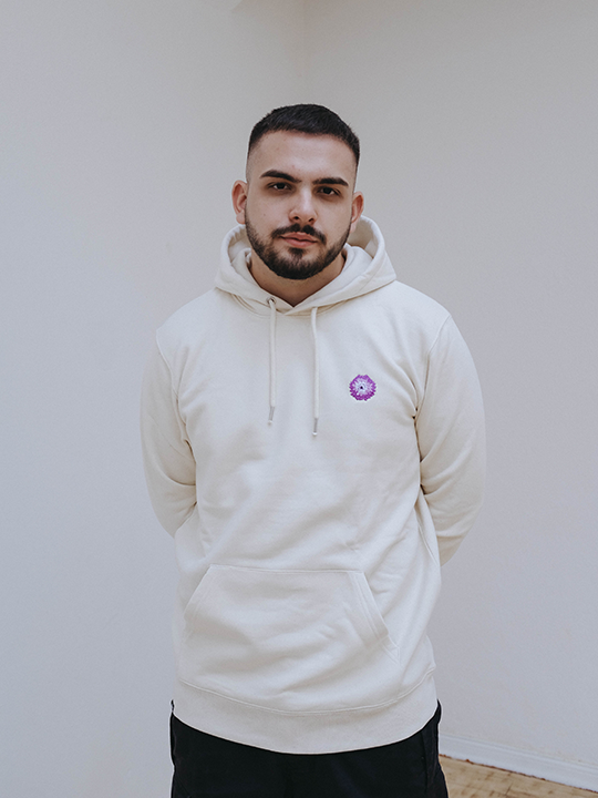 Qima Heilung Hoodie (Natural Raw) - Priba Printworks