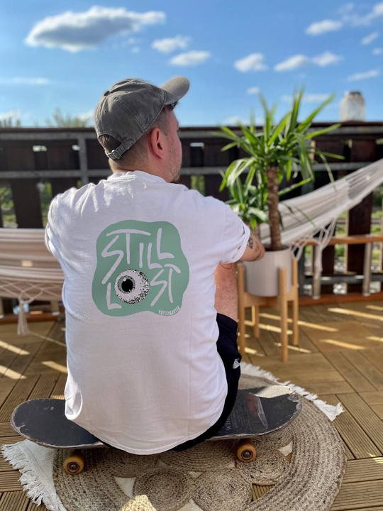 Kuttergarten Still Lost Shirt Vol. 2 (white/mint) - Priba Printworks